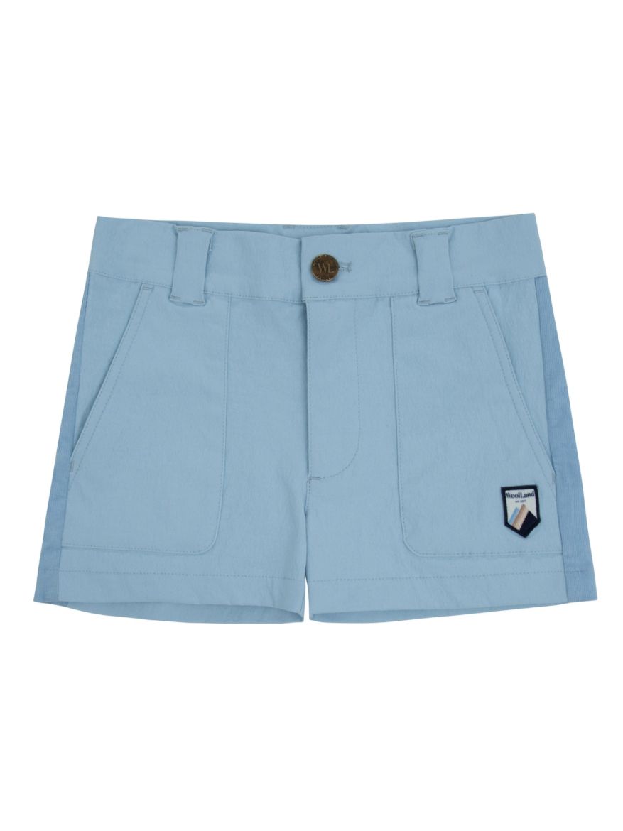 Bilde av WoolLand Romsdalseggen shorts w.cord girl Light Sky